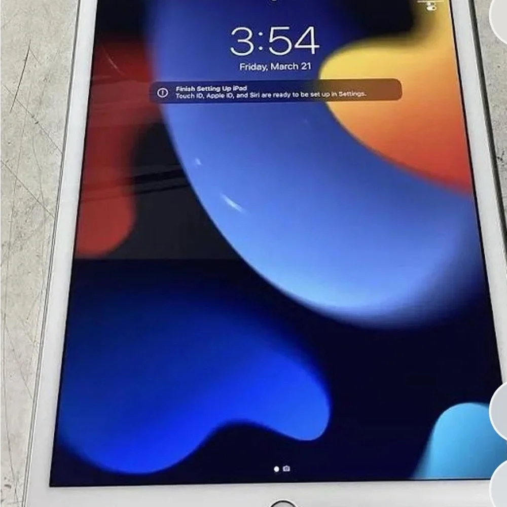 Apple Silver Tablet Sleek Design A2270 2020 Model